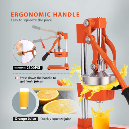 Manual Hand Press Juicer