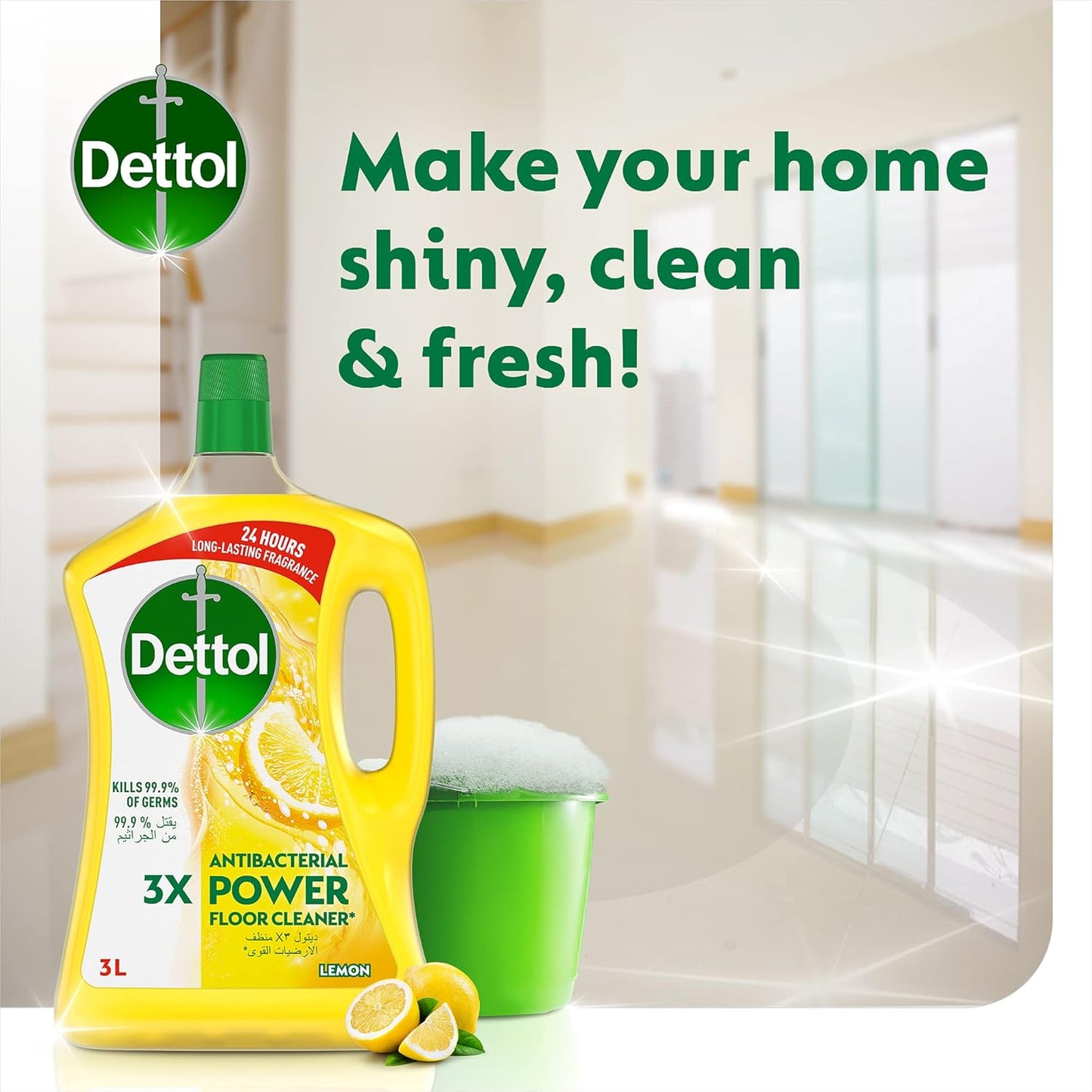 Antibacterial Floor Cleaner 3L